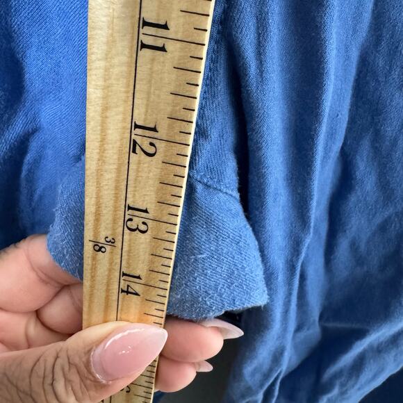 Maeve The Colette Blue Linen Blend Wide Leg Pants Women’s 18W Cropped - Picture 11 of 12